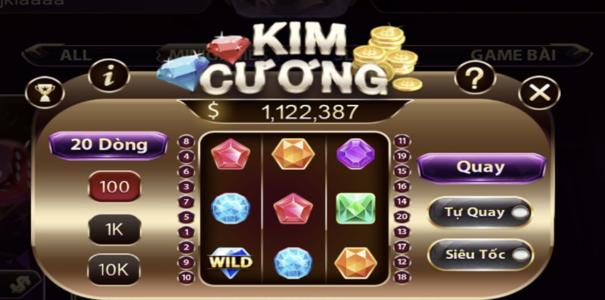 Diamond is one of the unique products of the Mini Game lobby at Gemwin